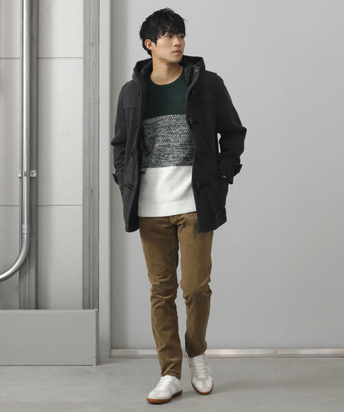 BEAMS HEART（ビームスハート）の「BEAMS HEART / ダッフルコート（ダッフルコート・メンズ・チャコールグレー/ネイビー・SMALL/MEDIUM/LARGE/X-LARGE）」の3枚目の写真