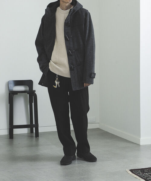 BEAMS HEART（ビームスハート）の「BEAMS HEART / ダッフルコート（ダッフルコート・メンズ・チャコールグレー/ネイビー・SMALL/MEDIUM/LARGE/X-LARGE）」の7枚目の写真