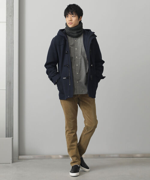 BEAMS HEART（ビームスハート）の「BEAMS HEART / ダッフルコート（ダッフルコート・メンズ・チャコールグレー/ネイビー・SMALL/MEDIUM/LARGE/X-LARGE）」の10枚目の写真