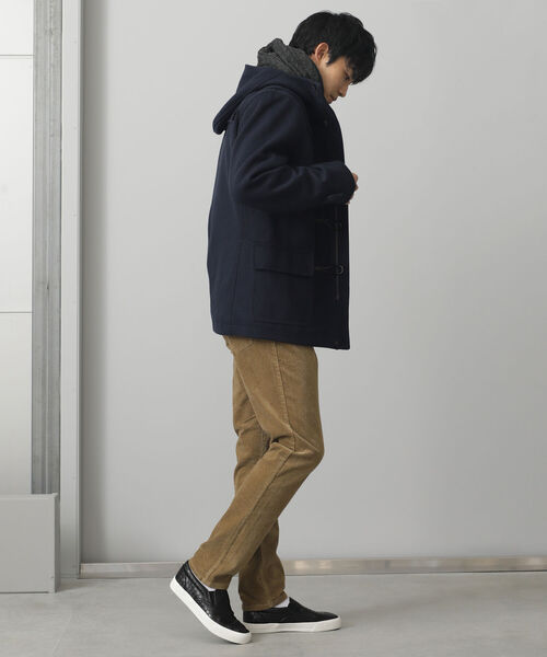 BEAMS HEART（ビームスハート）の「BEAMS HEART / ダッフルコート（ダッフルコート・メンズ・チャコールグレー/ネイビー・SMALL/MEDIUM/LARGE/X-LARGE）」の11枚目の写真