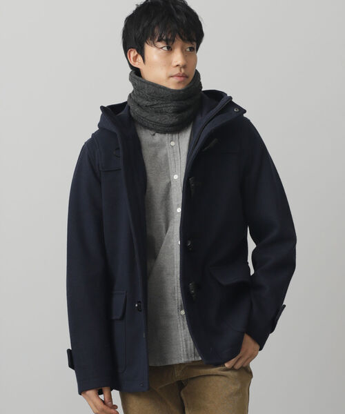 BEAMS HEART（ビームスハート）の「BEAMS HEART / ダッフルコート（ダッフルコート・メンズ・チャコールグレー/ネイビー・SMALL/MEDIUM/LARGE/X-LARGE）」の12枚目の写真