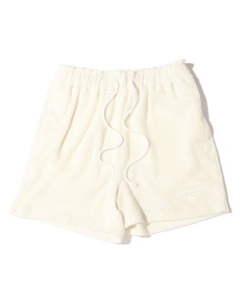 UGG(アグ)の「UGG@mos ROOM WEAR パイル ショートパンツ(ルームウェア/パジャマ・レディース・ベージュ/グレー/アイボリー・L/M)」の7枚目の写真