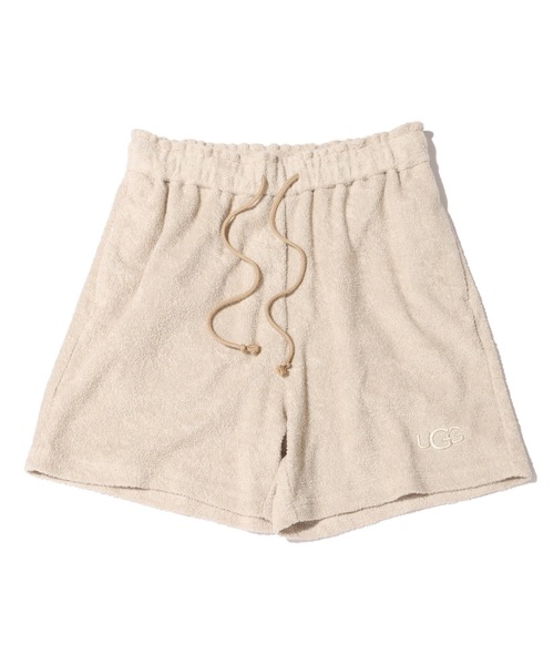 UGG(アグ)の「UGG@mos ROOM WEAR パイル ショートパンツ(ルームウェア/パジャマ・レディース・ベージュ/グレー/アイボリー・L/M)」の6枚目の写真