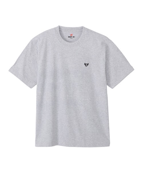 HANES（ヘインズ）の「【Hanes/ヘインズ】メンズ BEEFY-T Tシャツ（Tシャツ/カットソー・メンズ・ブラック/ヘザーグレー/ネイビー/ホワイト・LARGE/X-SMALL/X-LARGE/MEDIUM/SMALL）」の8枚目の写真