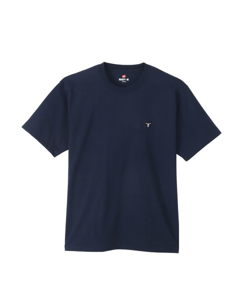 HANES（ヘインズ）の「【Hanes/ヘインズ】メンズ BEEFY-T Tシャツ（Tシャツ/カットソー・メンズ・ブラック/ヘザーグレー/ネイビー/ホワイト・LARGE/X-SMALL/X-LARGE/MEDIUM/SMALL）」の19枚目の写真