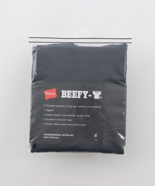 HANES（ヘインズ）の「【Hanes/ヘインズ】メンズ BEEFY-T Tシャツ（Tシャツ/カットソー・メンズ・ブラック/ヘザーグレー/ネイビー/ホワイト・LARGE/X-SMALL/X-LARGE/MEDIUM/SMALL）」の21枚目の写真