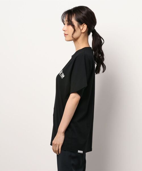 CAPRICIEUX LE'MAGE（カプリシューレマージュ）の「N.V.S.カレッジＴシャツ（Tシャツ/カットソー・レディース・ブラック/ホワイト・FREE）」の4枚目の写真