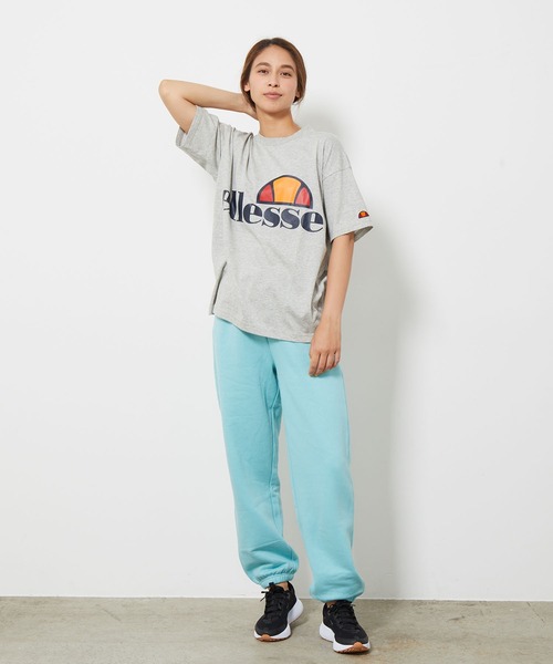 ellesse(エレッセ)の「【ellesse】ヘリテージロゴTEE(Tシャツ/カットソー・レディース・グレー/ホワイト/ネイビー・S)」の9枚目の写真
