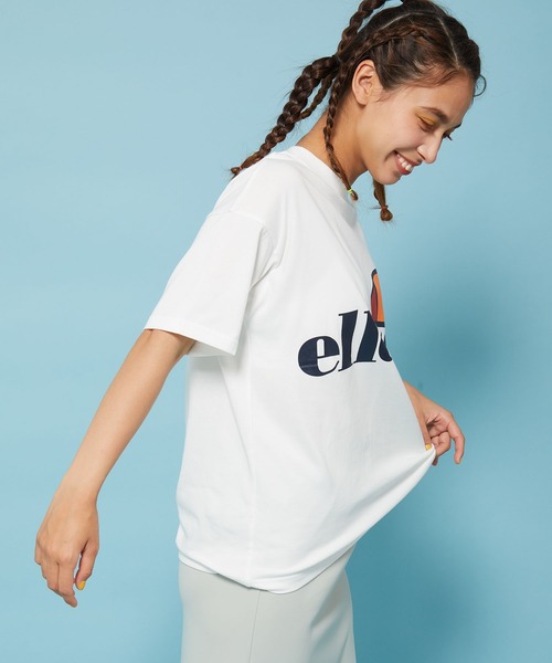 ellesse(エレッセ)の「【ellesse】ヘリテージロゴTEE(Tシャツ/カットソー・レディース・グレー/ホワイト/ネイビー・S)」の14枚目の写真