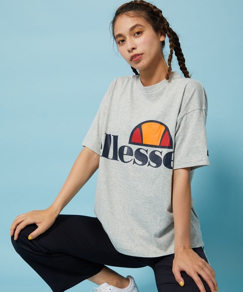 ellesse(エレッセ)の「【ellesse】ヘリテージロゴTEE(Tシャツ/カットソー・レディース・グレー/ホワイト/ネイビー・S)」の17枚目の写真
