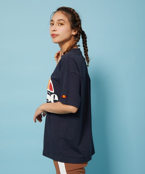 ellesse(エレッセ)の「【ellesse】ヘリテージロゴTEE(Tシャツ/カットソー・レディース・グレー/ホワイト/ネイビー・S)」の6枚目の写真