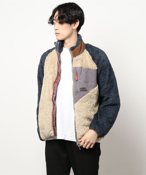 KRIFF MAYER(クリフメイヤー)の「シャギーボアJK(その他アウター・メンズ・ベージュ/レンガ/カラフル/ナチュラル/カーキ/その他5/グレー/ネイビー・SMALL/MEDIUM/LARGE/X-LARGE)」の8枚目の写真