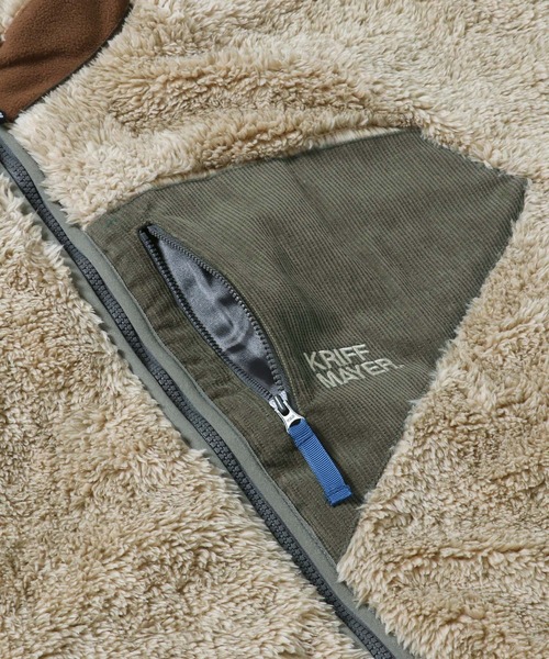 KRIFF MAYER(クリフメイヤー)の「シャギーボアJK(その他アウター・メンズ・ベージュ/レンガ/カラフル/ナチュラル/カーキ/その他5/グレー/ネイビー・SMALL/MEDIUM/LARGE/X-LARGE)」の21枚目の写真