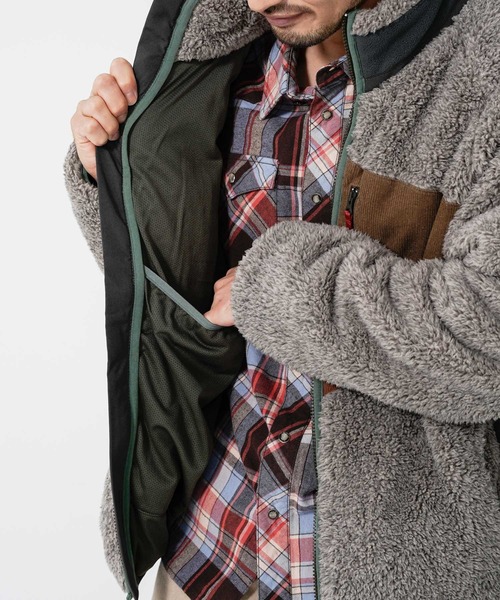 KRIFF MAYER(クリフメイヤー)の「シャギーボアJK(その他アウター・メンズ・ベージュ/レンガ/カラフル/ナチュラル/カーキ/その他5/グレー/ネイビー・SMALL/MEDIUM/LARGE/X-LARGE)」の18枚目の写真