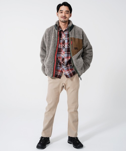 KRIFF MAYER(クリフメイヤー)の「シャギーボアJK(その他アウター・メンズ・ベージュ/レンガ/カラフル/ナチュラル/カーキ/その他5/グレー/ネイビー・SMALL/MEDIUM/LARGE/X-LARGE)」の17枚目の写真