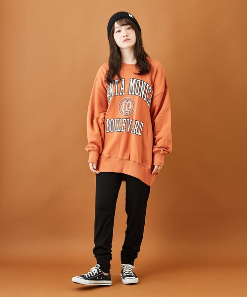 CUBE SUGAR(キューブシュガー)の「ウォームフライス レギンス(レギンス/スパッツ・レディース・ブラック/ダークブラウン/チャコールグレー・M)」の7枚目の写真