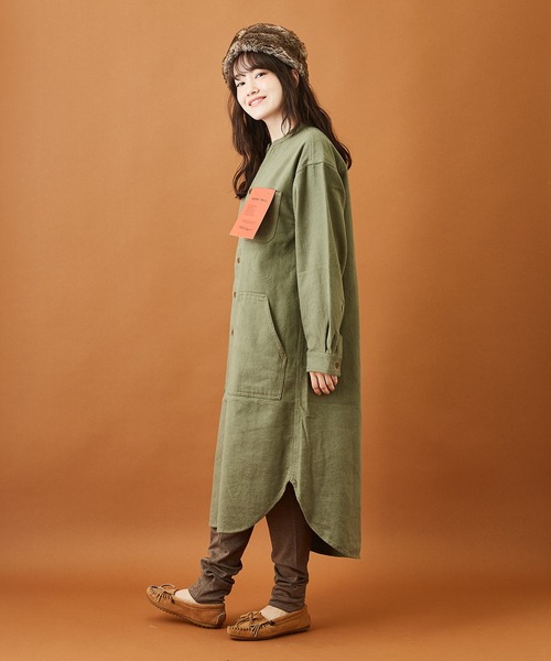 CUBE SUGAR(キューブシュガー)の「ウォームフライス レギンス(レギンス/スパッツ・レディース・ブラック/ダークブラウン/チャコールグレー・M)」の11枚目の写真