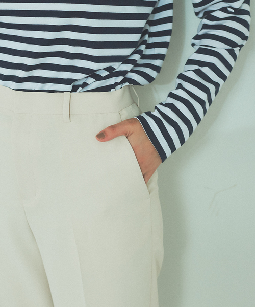 Rouge vif(ルージュヴィフ)の「【セットアップ対応】ツィルテーパードパンツ(その他パンツ・レディース・ネイビー/サックスブルー/アイボリー・40/38/36/34)」の19枚目の写真