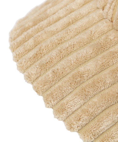 14+（イチヨンプラス）の「コーデュロイキャップ（キャップ・レディース・ブラック/ダークブラウン/ベージュ/ブラウン/オフホワイト/ピンク/ミント・FREE）」の20枚目の写真