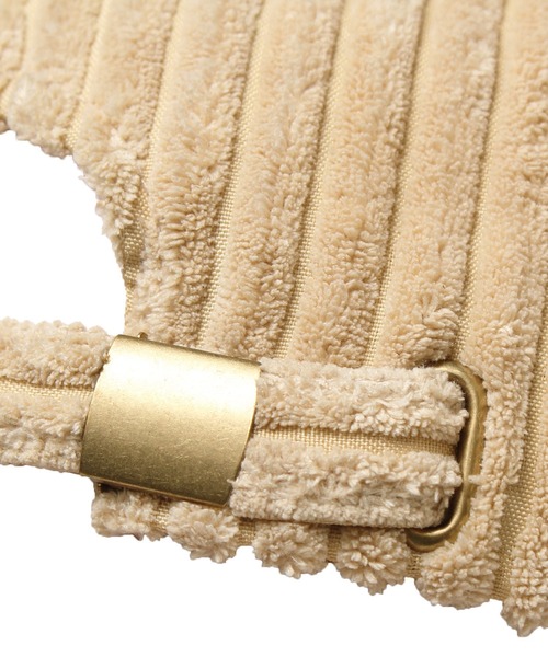 14+（イチヨンプラス）の「コーデュロイキャップ（キャップ・レディース・ブラック/ダークブラウン/ベージュ/ブラウン/オフホワイト/ピンク/ミント・FREE）」の22枚目の写真