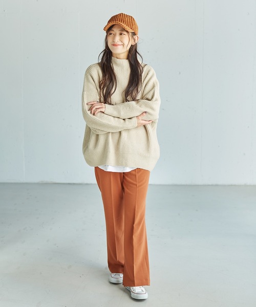 14+（イチヨンプラス）の「コーデュロイキャップ（キャップ・レディース・ブラック/ダークブラウン/ベージュ/ブラウン/オフホワイト/ピンク/ミント・FREE）」の16枚目の写真