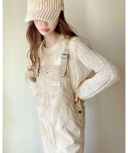 14+（イチヨンプラス）の「コーデュロイキャップ（キャップ・レディース・ブラック/ダークブラウン/ベージュ/ブラウン/オフホワイト/ピンク/ミント・FREE）」の9枚目の写真