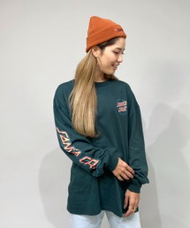 【ムラサキスポーツ別注】SANTACRUZ/サンタクルーズ  ビッグシルエット  バックプリントロンT   502213433