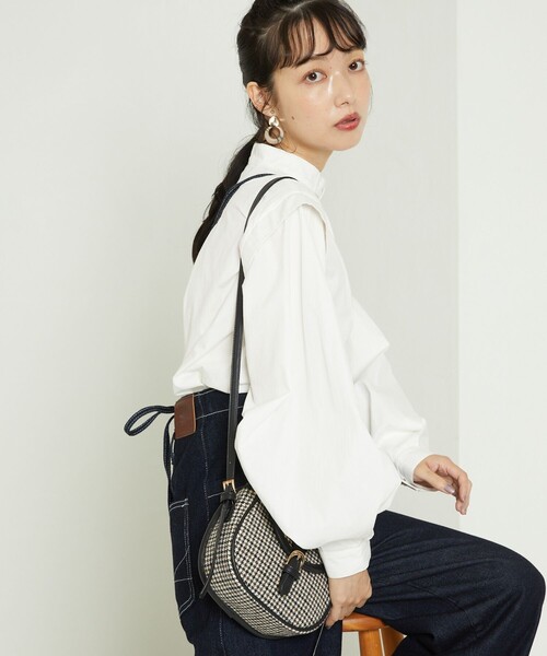 FREAK'S STORE(フリークスストア)の「バルーンスリーブブラウス(シャツ/ブラウス・レディース・レンガ/ブラック/ホワイト・フリ-)」の20枚目の写真