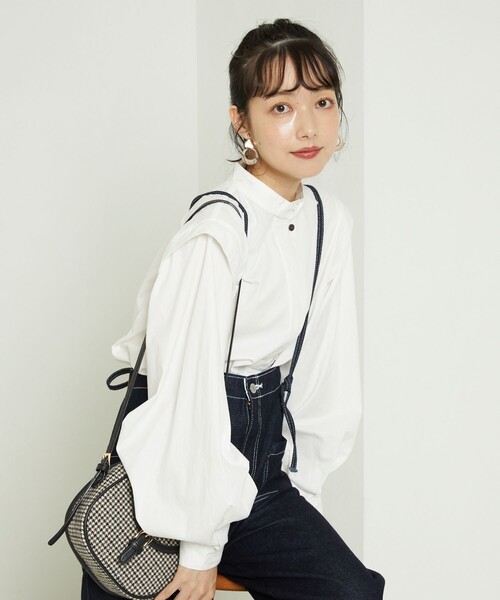 FREAK'S STORE(フリークスストア)の「バルーンスリーブブラウス(シャツ/ブラウス・レディース・レンガ/ブラック/ホワイト・フリ-)」の21枚目の写真