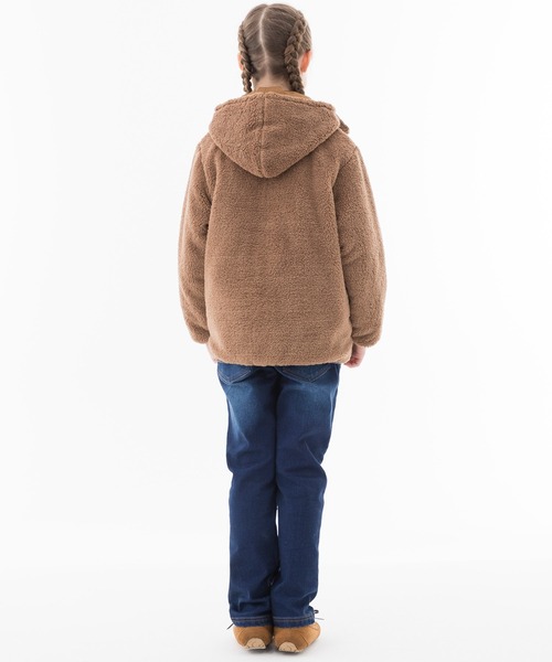 KRIFF MAYER Kid's Collection（クリフメイヤーキッズコレクション）の「JOYFULアタタカデニム（デニムパンツ・キッズ・ダークブルー/ライトブルー・120/160/130/170/150/140）」の6枚目の写真