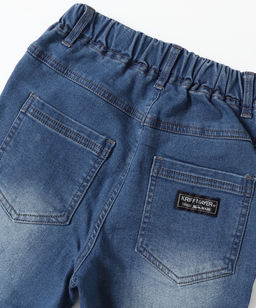 KRIFF MAYER Kid's Collection（クリフメイヤーキッズコレクション）の「JOYFULアタタカデニム（デニムパンツ・キッズ・ダークブルー/ライトブルー・120/160/130/170/150/140）」の14枚目の写真