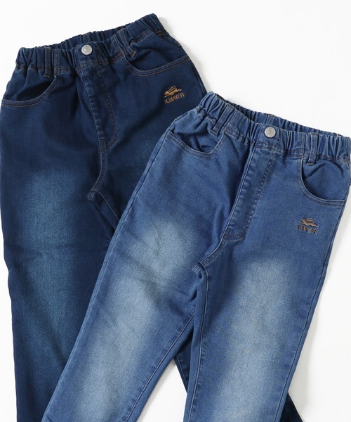 KRIFF MAYER Kid's Collection（クリフメイヤーキッズコレクション）の「JOYFULアタタカデニム（デニムパンツ・キッズ・ダークブルー/ライトブルー・120/160/130/170/150/140）」の15枚目の写真