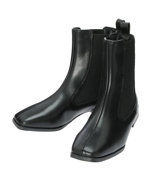 Green Parks(グリーンパークス)の「【WEB限定サイズあり】サイドゴアブーツ**(ブーツ・レディース・ブラック/その他8・M/S/XL/XS/L)」の19枚目の写真