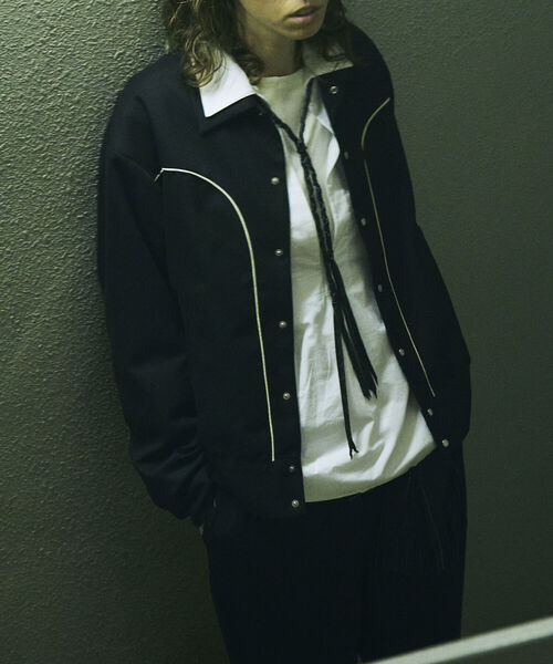 GLOSTER(グロスター)の「【GLOSTER/グロスター】JAPAN MADE リメイクレザー ネックレス(ネックレス・メンズ・ブラック・FREE)」の8枚目の写真