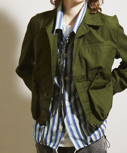 GLOSTER(グロスター)の「【GLOSTER/グロスター】JAPAN MADE リメイクレザー ネックレス(ネックレス・メンズ・ブラック・FREE)」の9枚目の写真