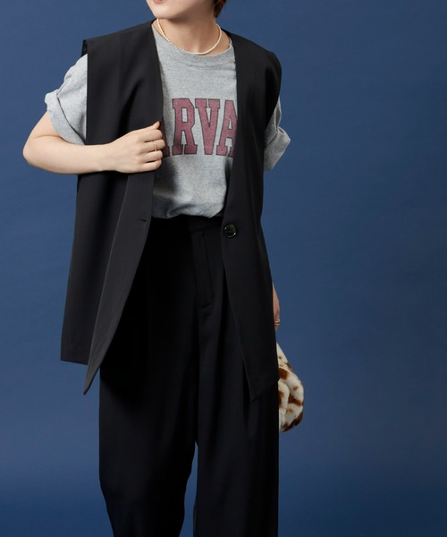 Auntie Rosa Holiday（アンティローザホリデー）の「カラーレスジレ（ベスト・レディース・アイボリー/ブラック/ブラウン・FREE）」の14枚目の写真