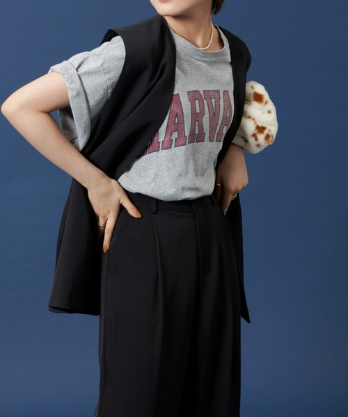 Auntie Rosa Holiday（アンティローザホリデー）の「カラーレスジレ（ベスト・レディース・アイボリー/ブラック/ブラウン・FREE）」の16枚目の写真