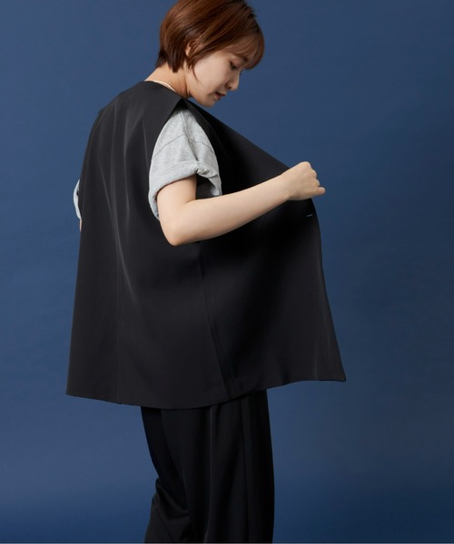 Auntie Rosa Holiday（アンティローザホリデー）の「カラーレスジレ（ベスト・レディース・アイボリー/ブラック/ブラウン・FREE）」の19枚目の写真