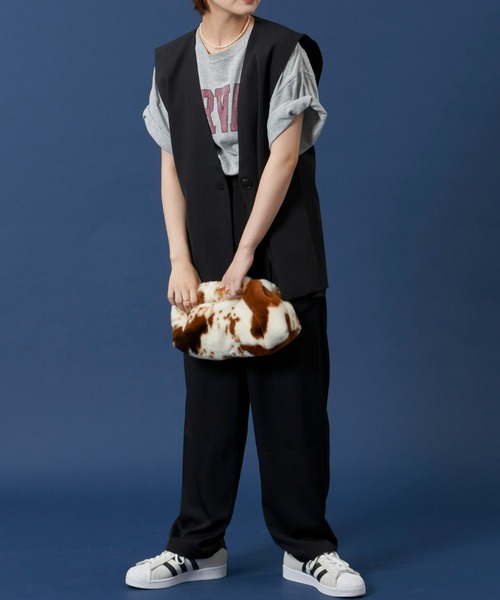 Auntie Rosa Holiday（アンティローザホリデー）の「カラーレスジレ（ベスト・レディース・アイボリー/ブラック/ブラウン・FREE）」の20枚目の写真