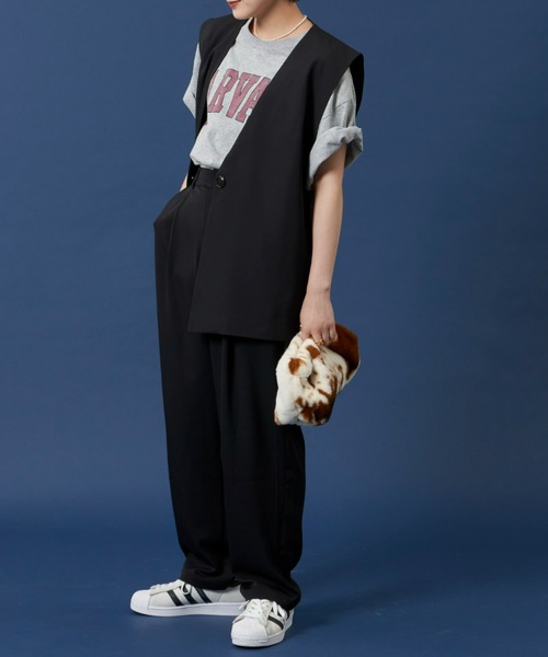 Auntie Rosa Holiday（アンティローザホリデー）の「カラーレスジレ（ベスト・レディース・アイボリー/ブラック/ブラウン・FREE）」の22枚目の写真