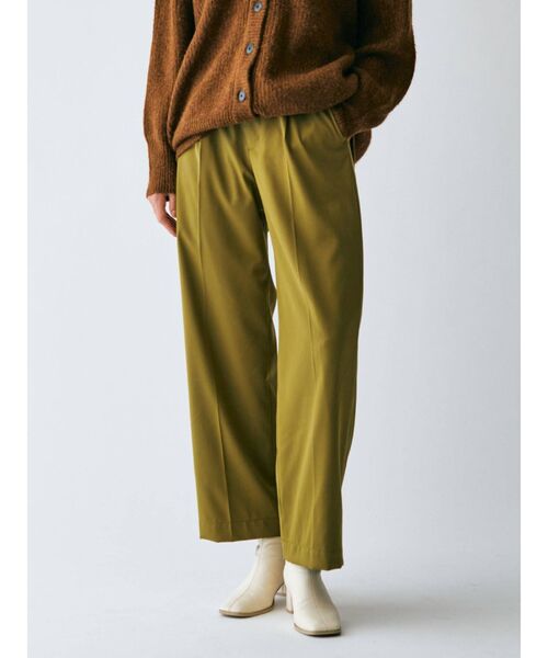 Ungrid(アングリッド)の「センタープレスルーズパンツ(その他パンツ・レディース・チャコールグレー/ブラウン/グリーン系その他・SMALL/MEDIUM)」の3枚目の写真