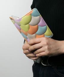 iPhoneケース ツモリチサト カラフルスカラップ