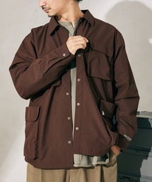 【Uni Ease×relume/ユニイース】Micro Rip シャツジャケット