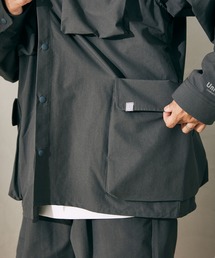 UNIVERSAL OVERALL | 【Uni Ease×relume/ユニイース】Micro Rip シャツジャケット(ブルゾン)