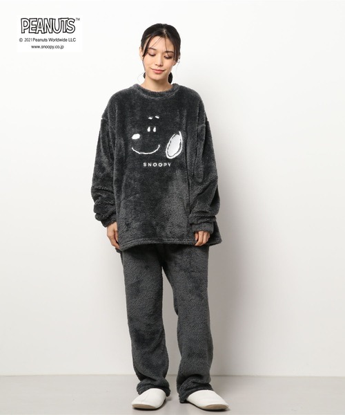 PEANUTS（ピーナッツ）の「【PEANUTS】スヌーピールームウェア 上下