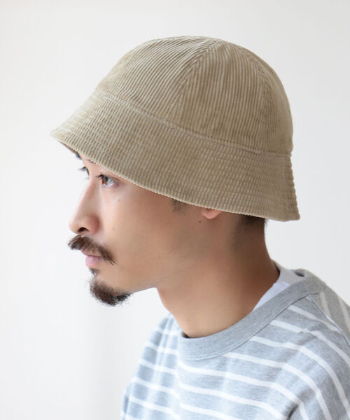 BEAMS（ビームス）の「BEAMS / コーデュロイ ボール ハット（ハット・メンズ・ブラック/オリーブ/ベージュ・ONE SIZE）」の12枚目の写真