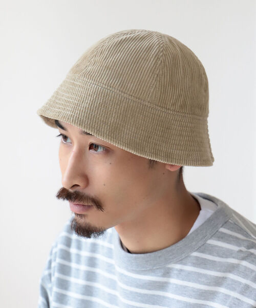 BEAMS（ビームス）の「BEAMS / コーデュロイ ボール ハット（ハット・メンズ・ブラック/オリーブ/ベージュ・ONE SIZE）」の14枚目の写真