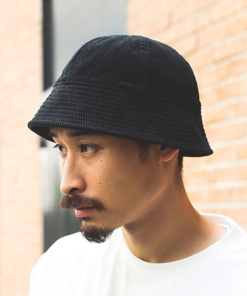 BEAMS（ビームス）の「BEAMS / コーデュロイ ボール ハット（ハット・メンズ・ブラック/オリーブ/ベージュ・ONE SIZE）」の9枚目の写真