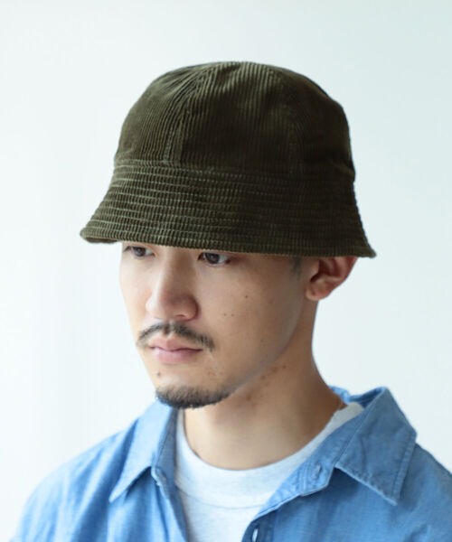 BEAMS（ビームス）の「BEAMS / コーデュロイ ボール ハット（ハット・メンズ・ブラック/オリーブ/ベージュ・ONE SIZE）」の4枚目の写真