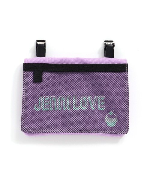 JENNI love（ジェニィラブ）の「ロゴマルチポケット（ボディバッグ/ウエストポーチ・キッズ・ラベンダー/ベージュ/ブラック・F）」の11枚目の写真